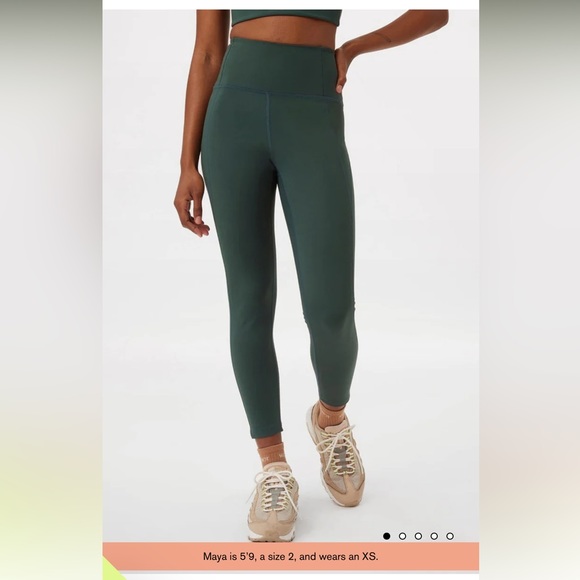Girlfriend Collective Set Compressive High Rise Legging & Topanga Halter Bra NWT - Picture 6 of 14
